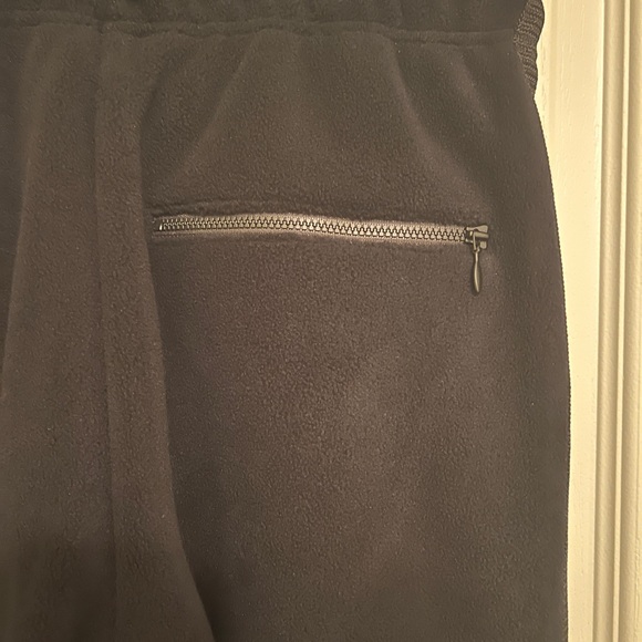 UNIQLO NEEDLES FLEECE WIDE PANTS - BLACK S - Picture 9 of 10